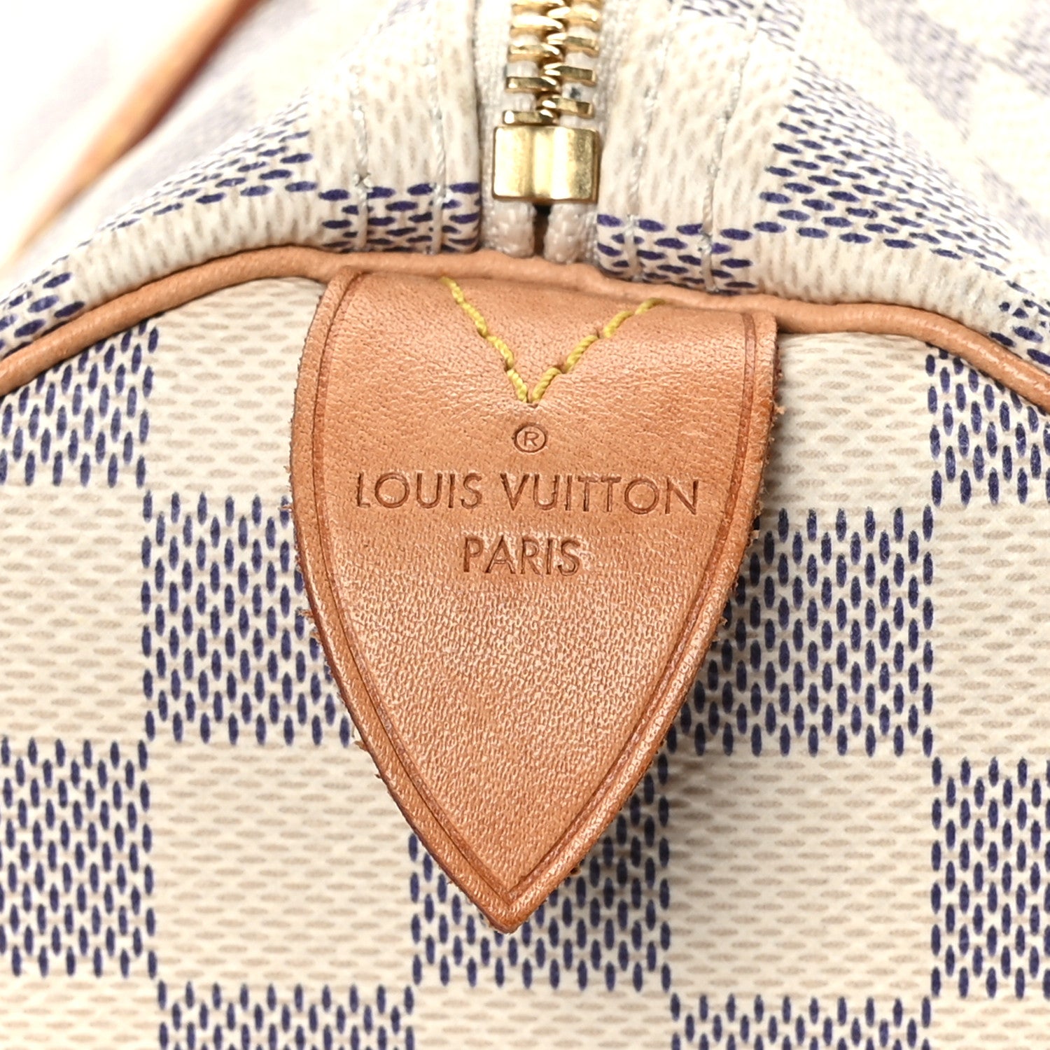 Louis Vuitton Damier Azur Speedy 35 6 of 10