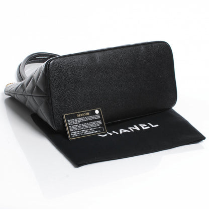 Chanel Caviar Medallion Tote Black 4 of 7