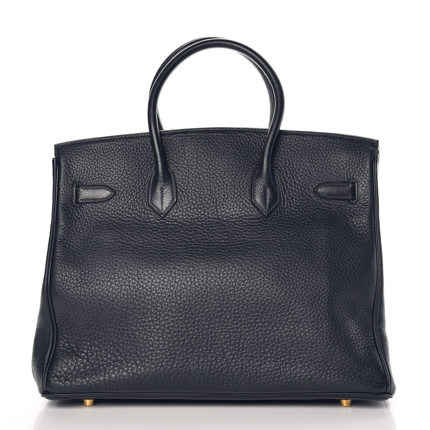 Hermes Taurillon Clemence Birkin 35 Bleu Indigo 4 of 36