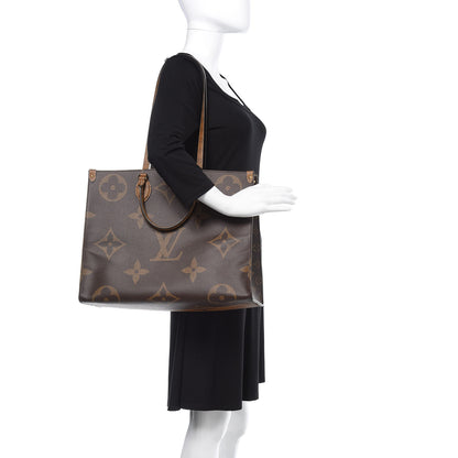 Louis Vuitton Reverse Monogram Giant Onthego GM 2 of 9