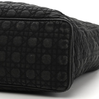 Christian Dior Nylon Cannage Large Lady Dior Tote Black 10 of 12