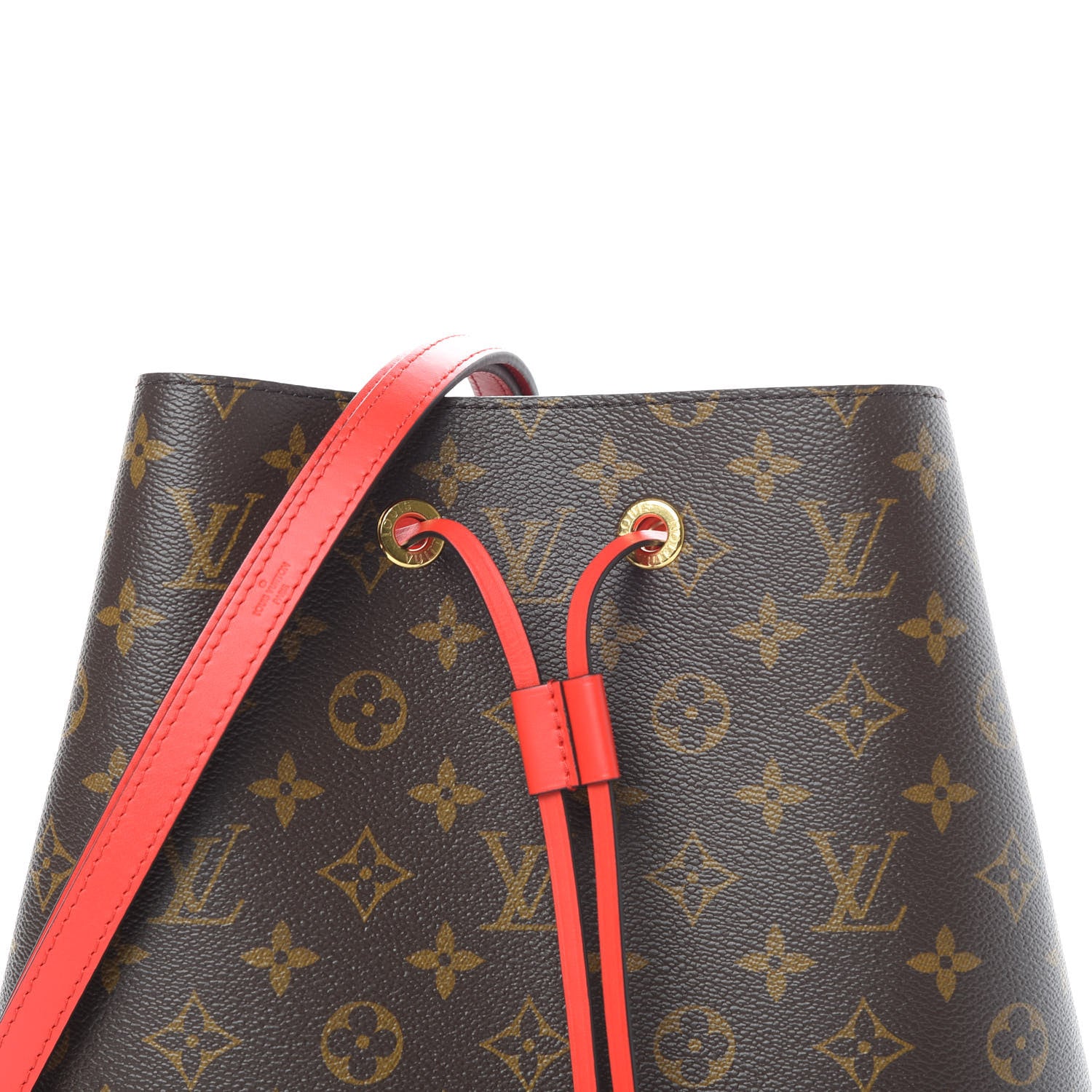 Louis Vuitton Monogram Neonoe MM Coquelicot 9 of 11