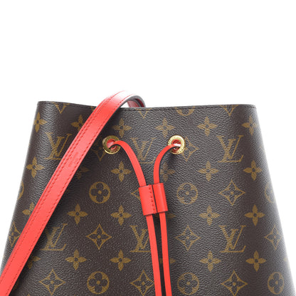 Louis Vuitton Monogram Neonoe MM Coquelicot 9 of 11