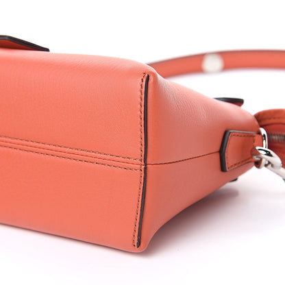 Fendi Vitello Dolce Mini By The Way Boston Bag Papavero 11 of 11