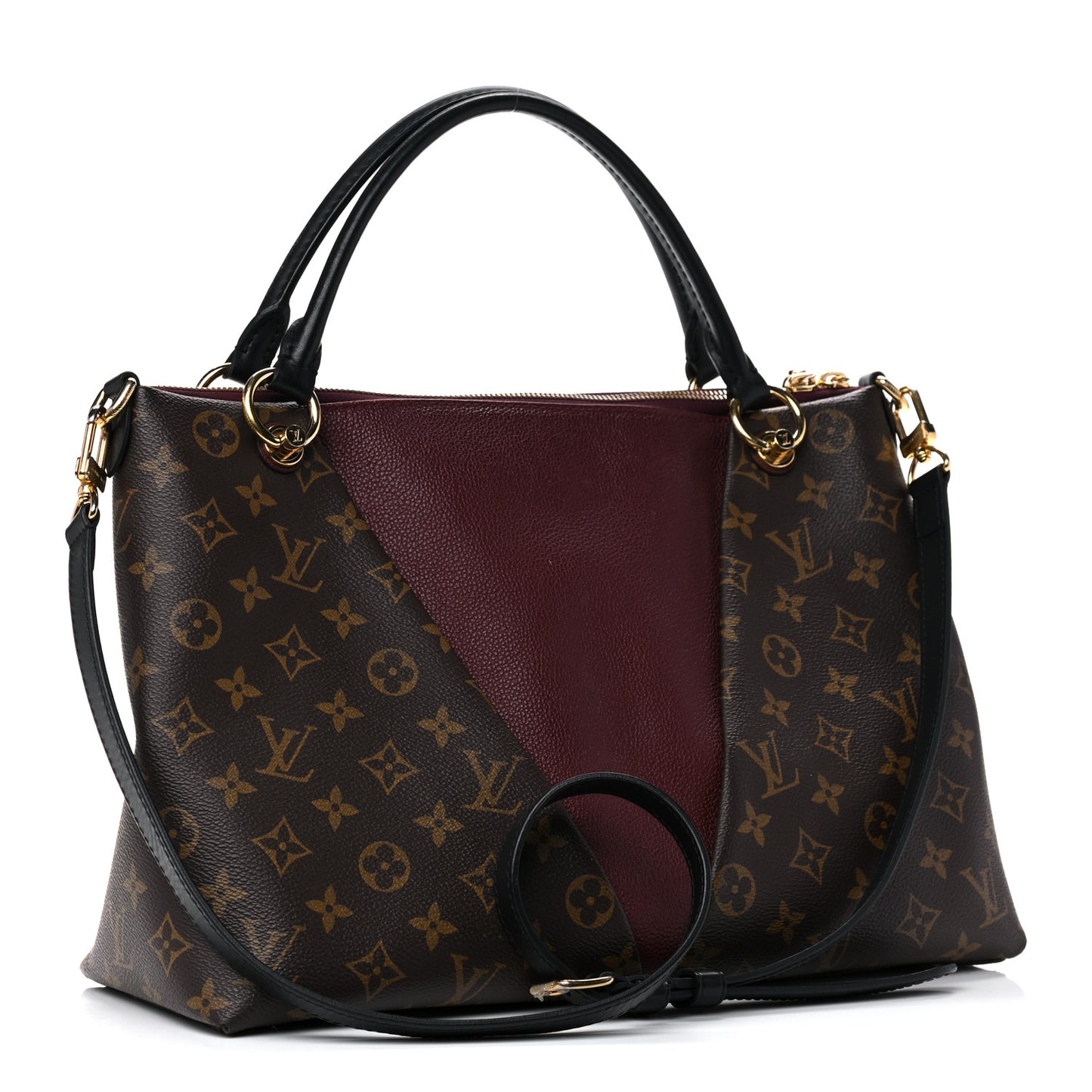 Monogram V Tote MM Bordeaux