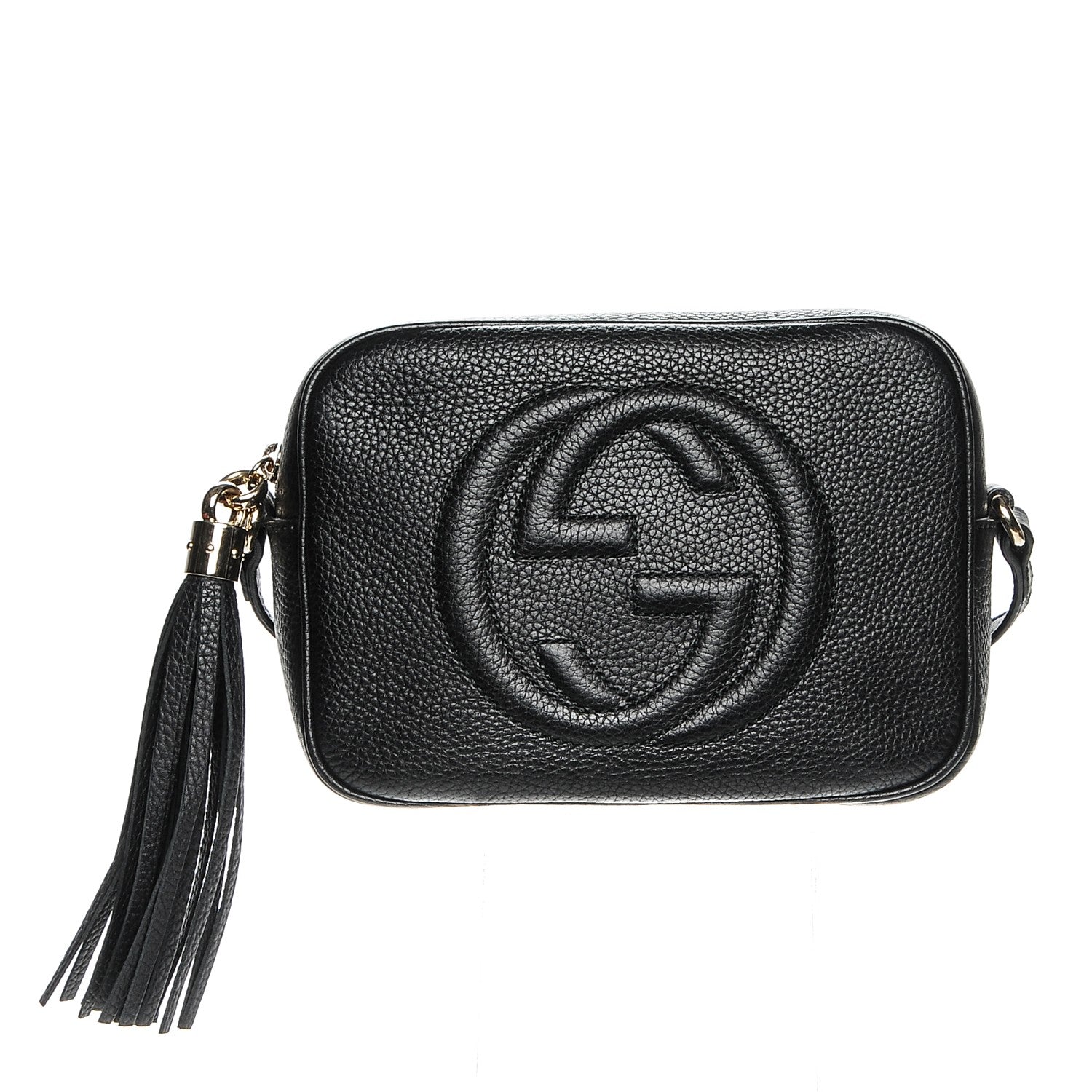 Gucci Pebbled Calfskin Small Soho Disco Bag Black 1 of 6