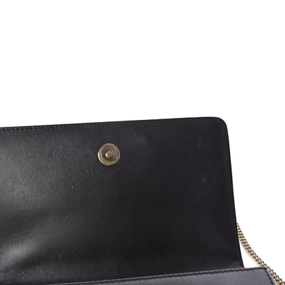 Versace Vitello Palazzo Medusa Evening Clutch Bag Black 8 of 16