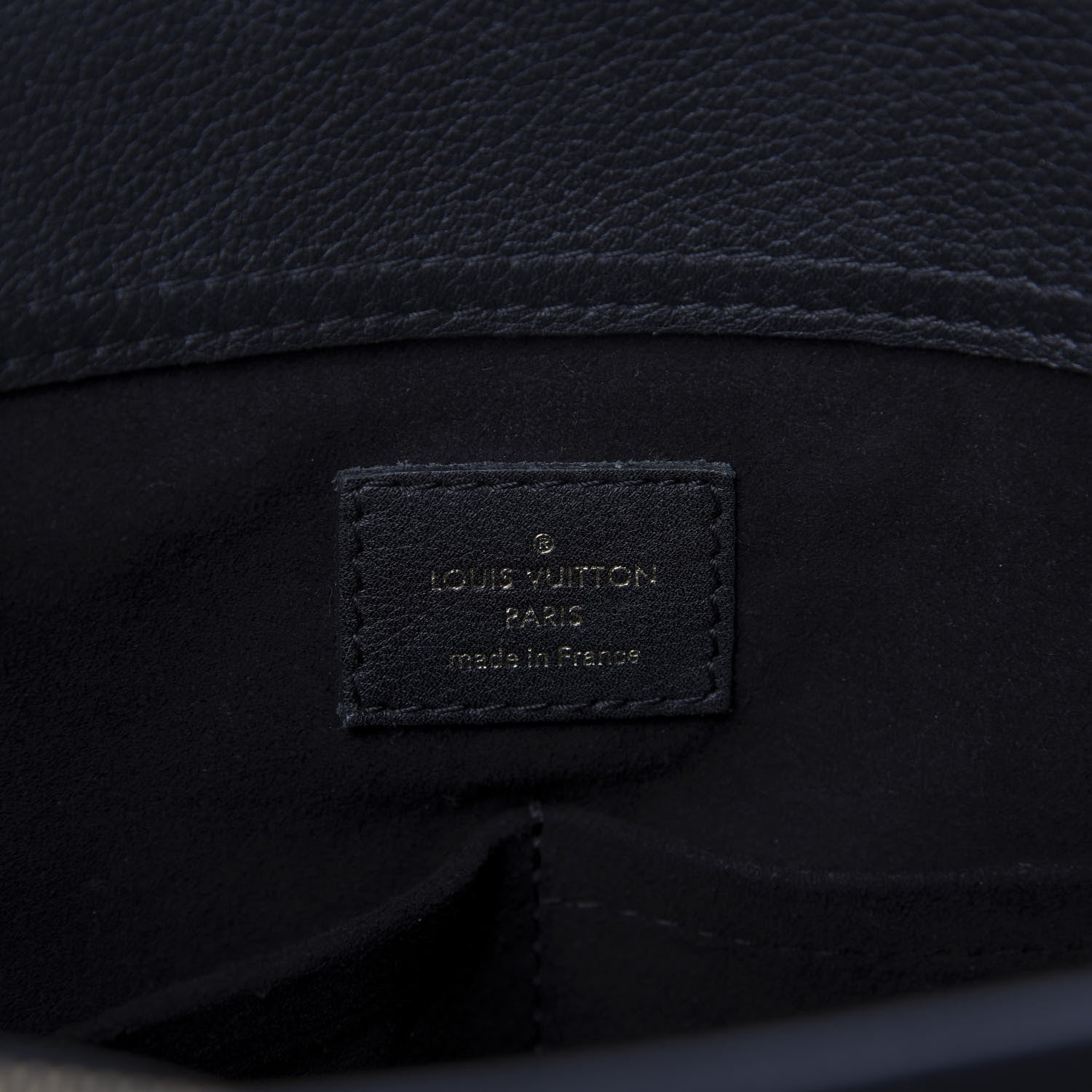 Louis Vuitton Monogram Pallas Shopper Black 8 of 10