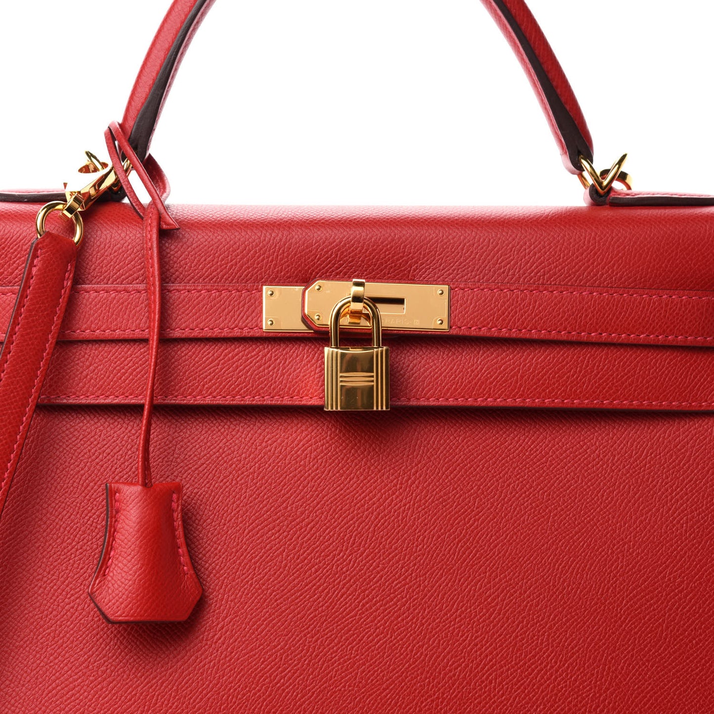 Epsom Kelly Sellier 32 Rouge Casaque