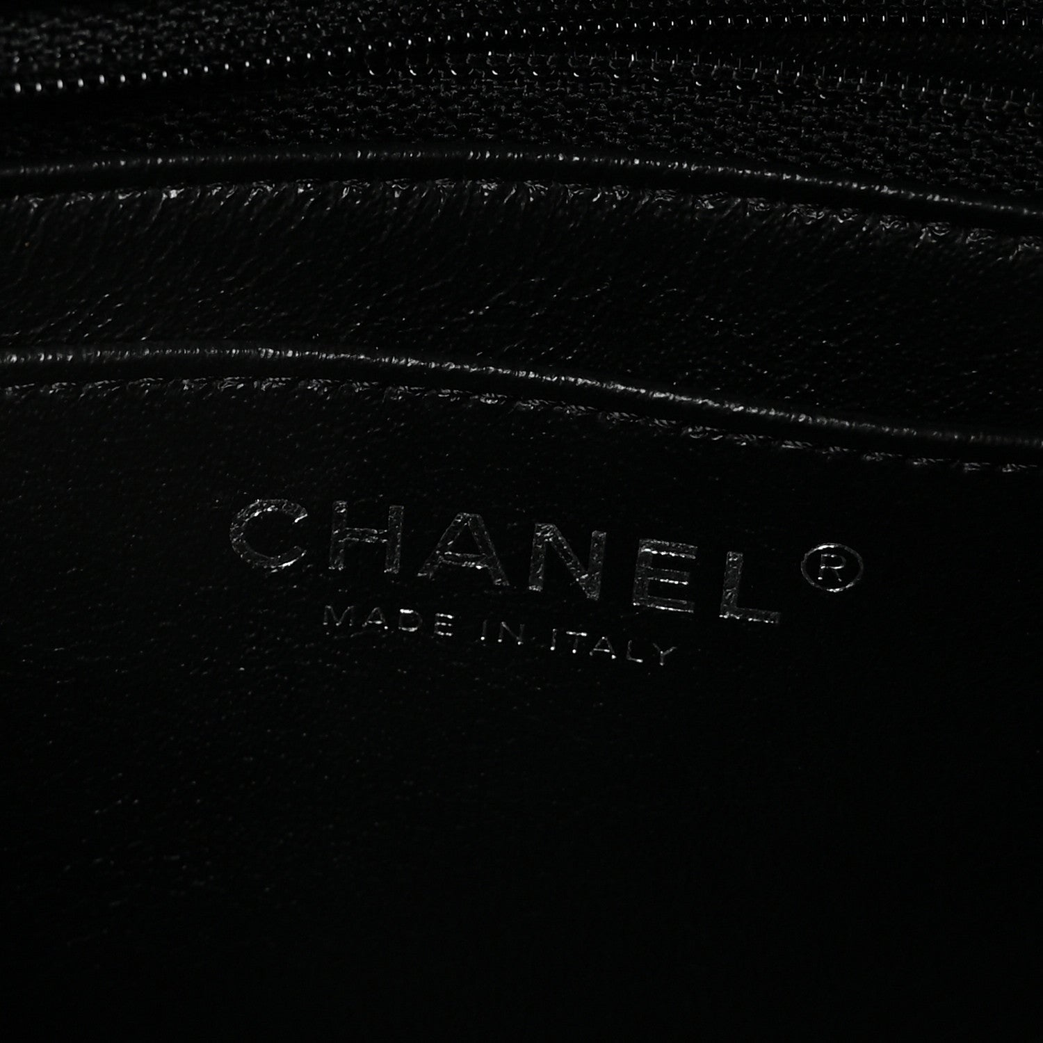 Chanel Lambskin Quilted Mini Rectangular Flap Black 6 of 10