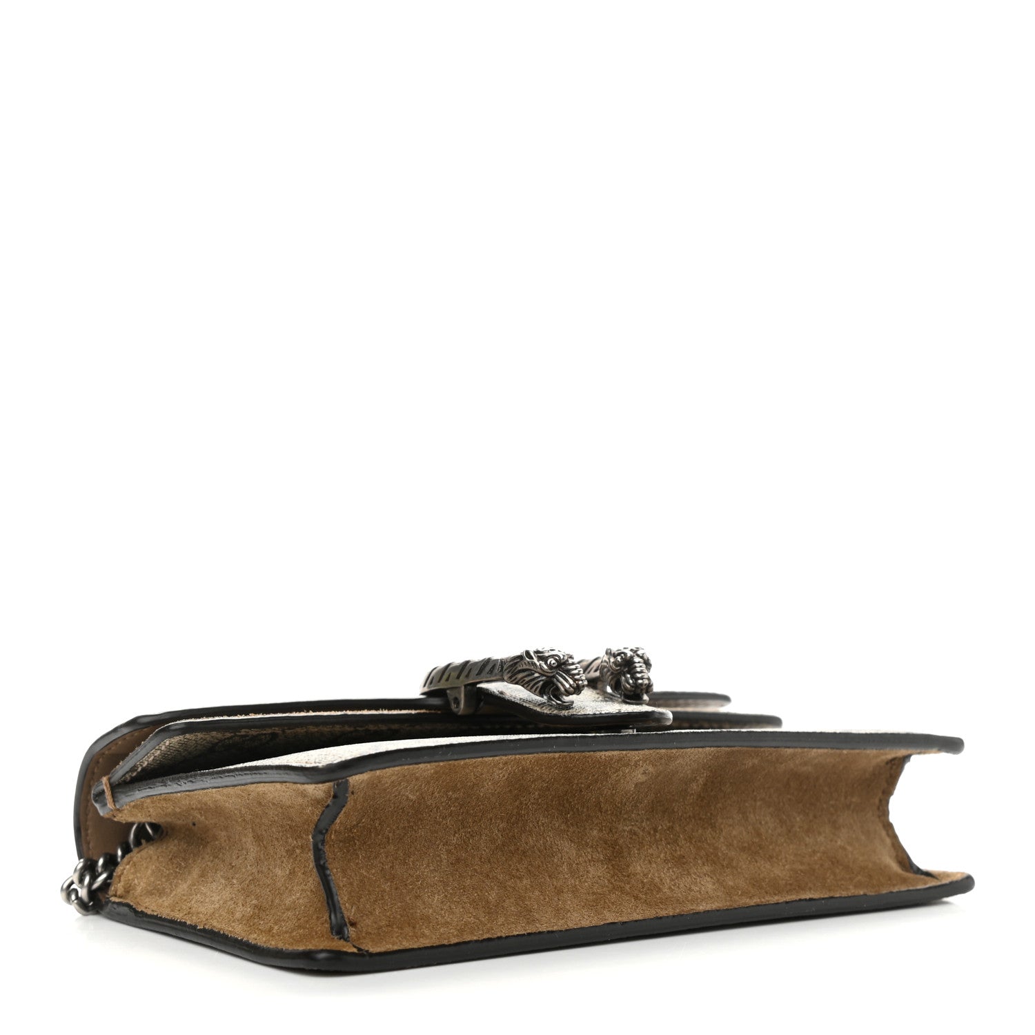 Gucci GG Supreme Monogram Super Mini Dionysus Shoulder Bag Taupe 4 of 11