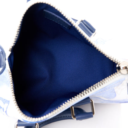 Louis Vuitton Monogram Watercolor Keepall XS Blue 5 of 10
