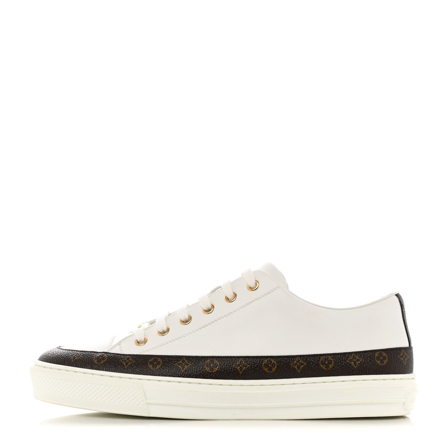 Monogram Womens Stellar Sneakers 40 White