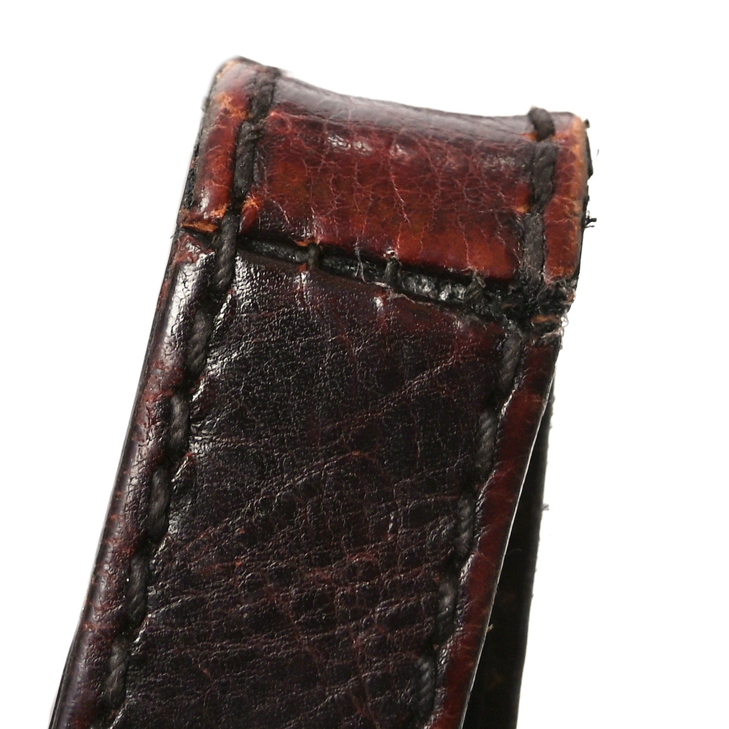 Saint Laurent Buffalo Horn Shangri-La Mombasa Hobo Burgundy 10 of 10