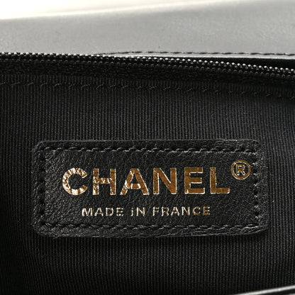 Chanel Calfskin Quilted Large Boy Flap Black 6 of 9