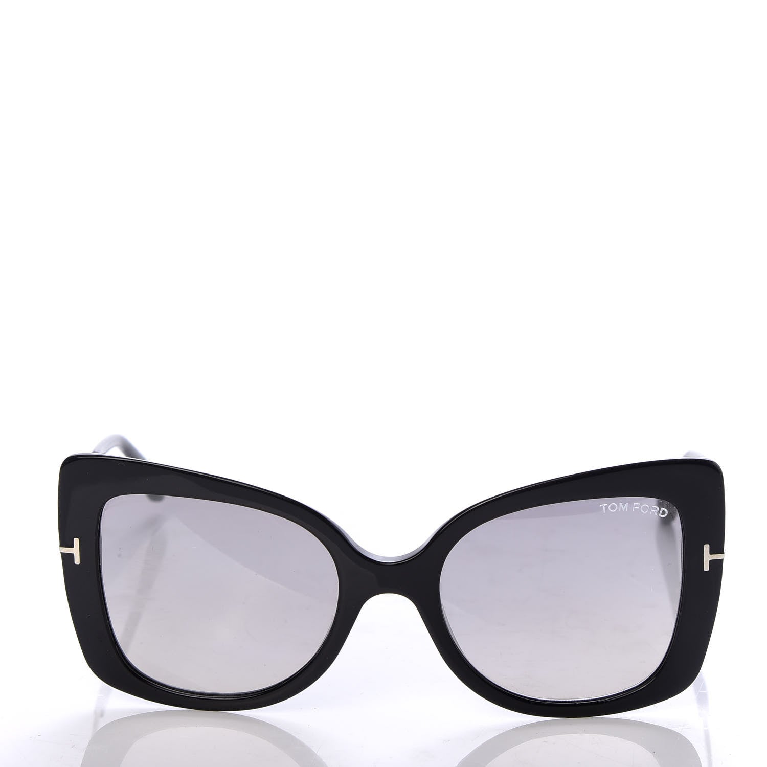 Tom Ford Gianna Butterfly Sunglasses TF609 Black 2 of 7
