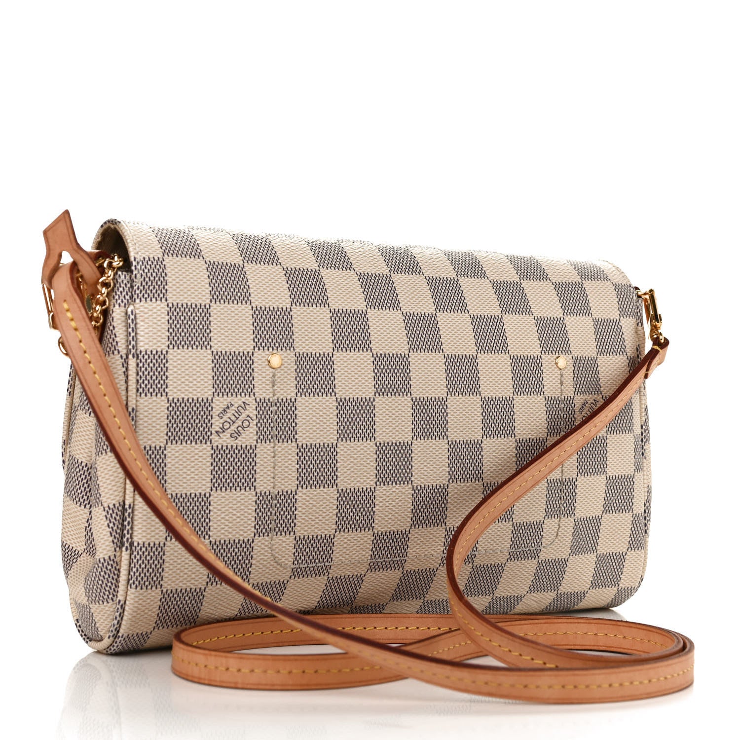 Louis Vuitton Damier Azur Favorite MM 3 of 10