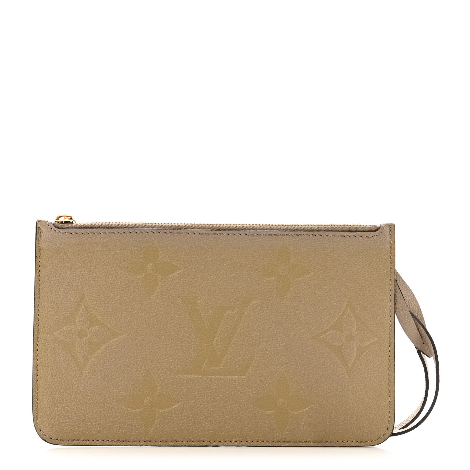 Louis Vuitton Empreinte Monogram Giant Neverfull MM Pochette Tourterelle 1 of 7
