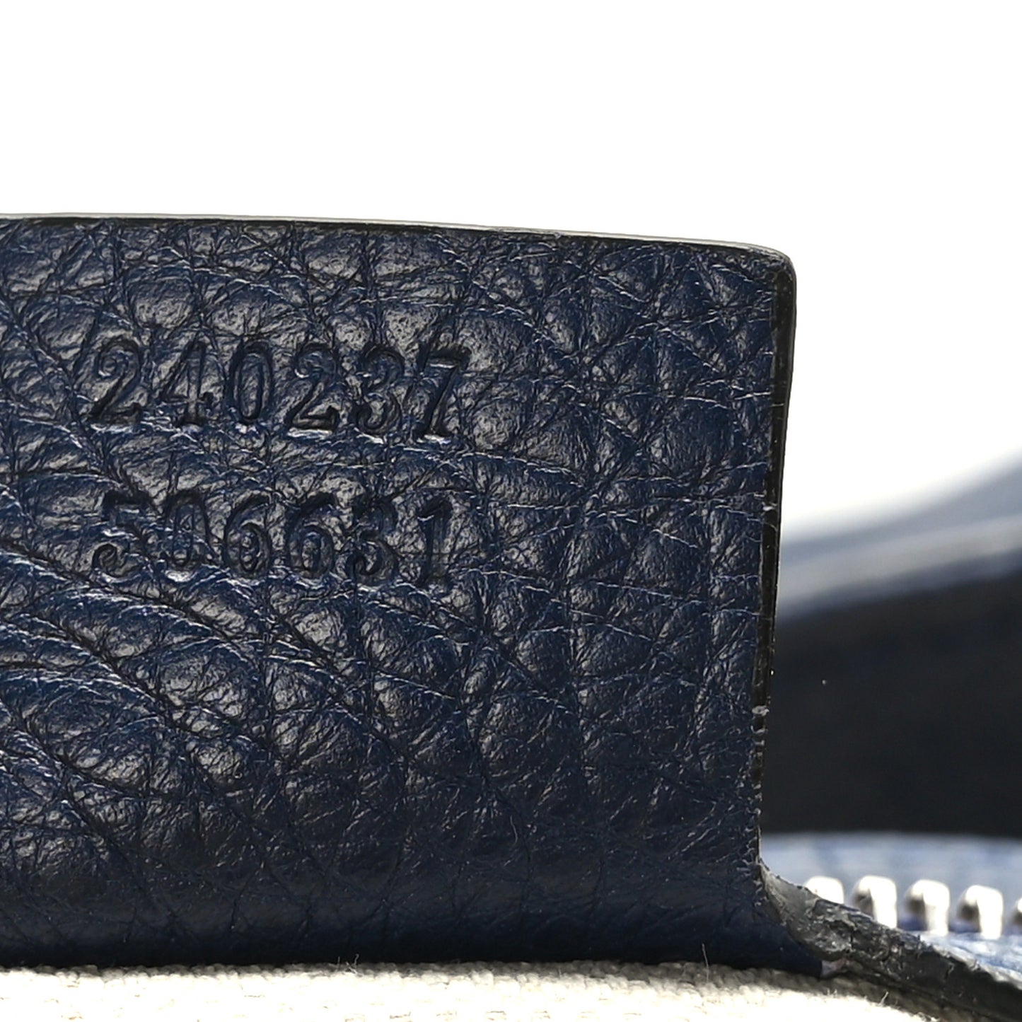 Calfskin Large Techno Horsebit Flap Blue