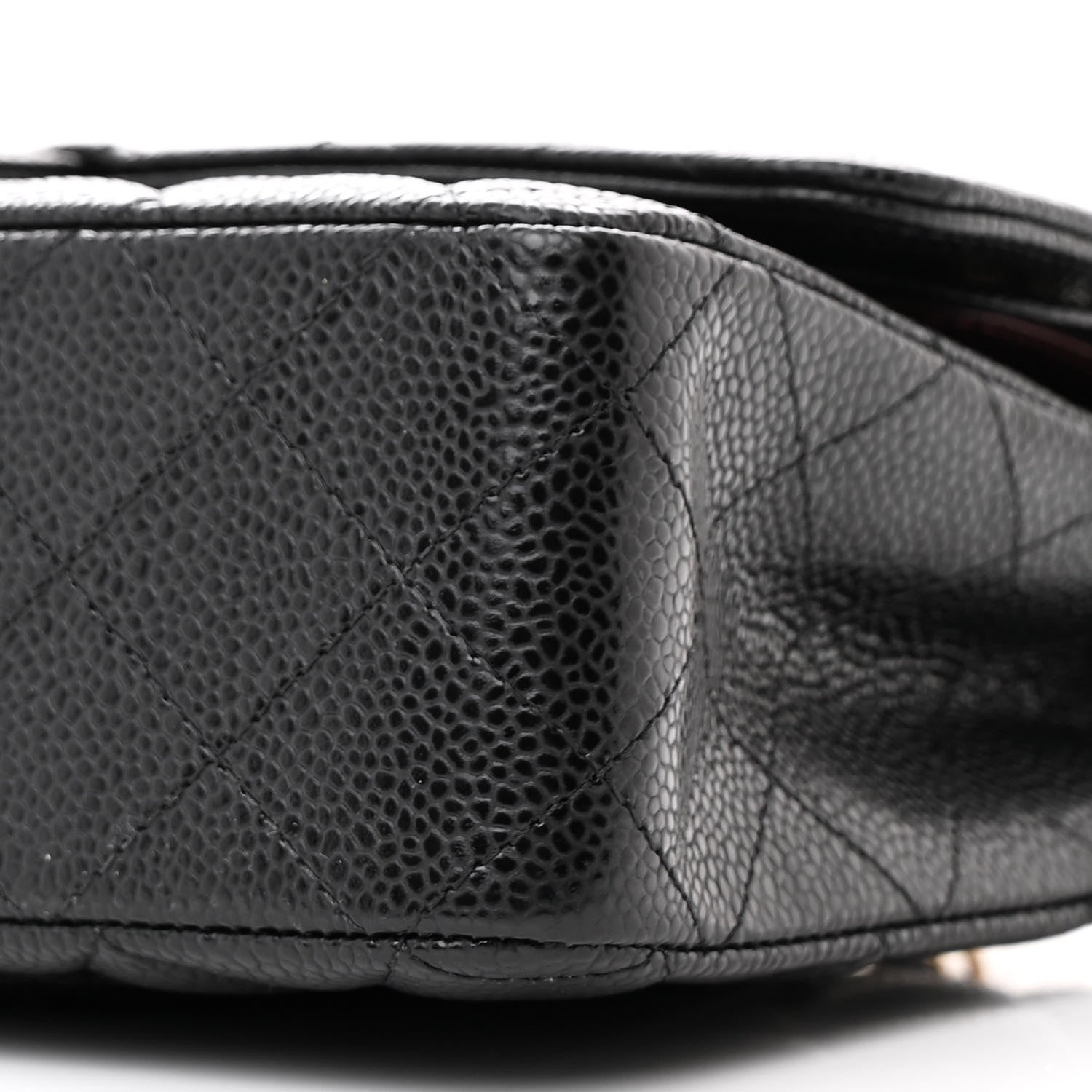 Chanel Caviar Quilted Medium Double Flap Black 10 of 11