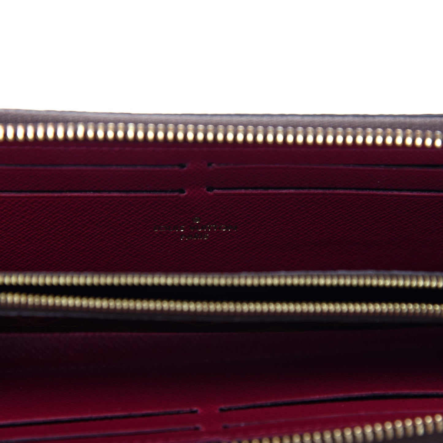 Monogram Clemence Wallet Fuchsia