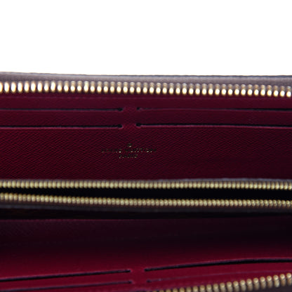 Louis Vuitton Monogram Clemence Wallet Fuchsia 6 of 7