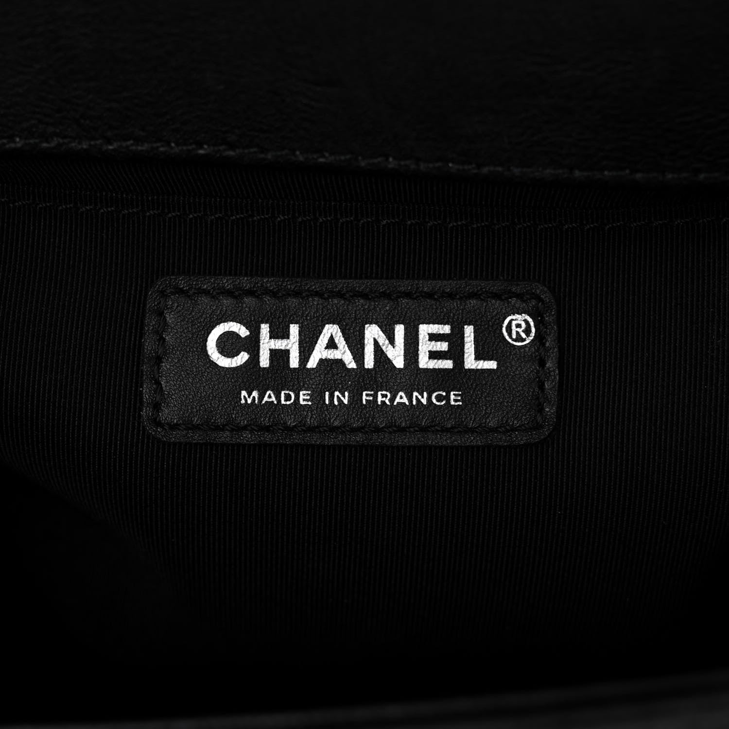 Chanel Goatskin Quilted Medium Top Handle Boy Flap Black 6 of 11
