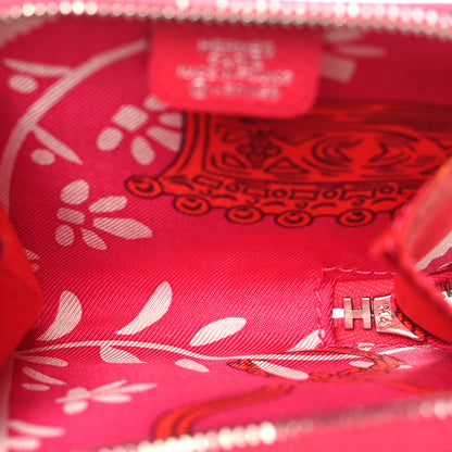 Hermes Epsom Silk'in Coin Purse Rose Mexico 5 of 7