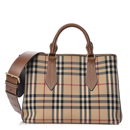 Burberry Horseferry Check Medium Ballingdon Tote Honey Tan 1 of 10