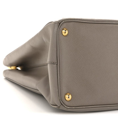 Prada Saffiano Large Galleria Double Zip Tote  Argilla 10 of 15