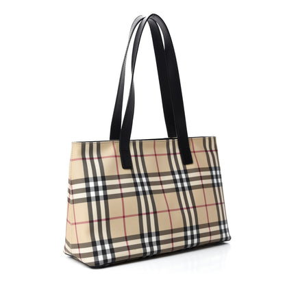 Burberry House Check Regent Tote Black 3 of 10