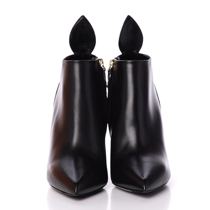 Louis Vuitton Calfskin Monogram Rodeo Queen Low Ankle Boots 38 Black 3 of 11