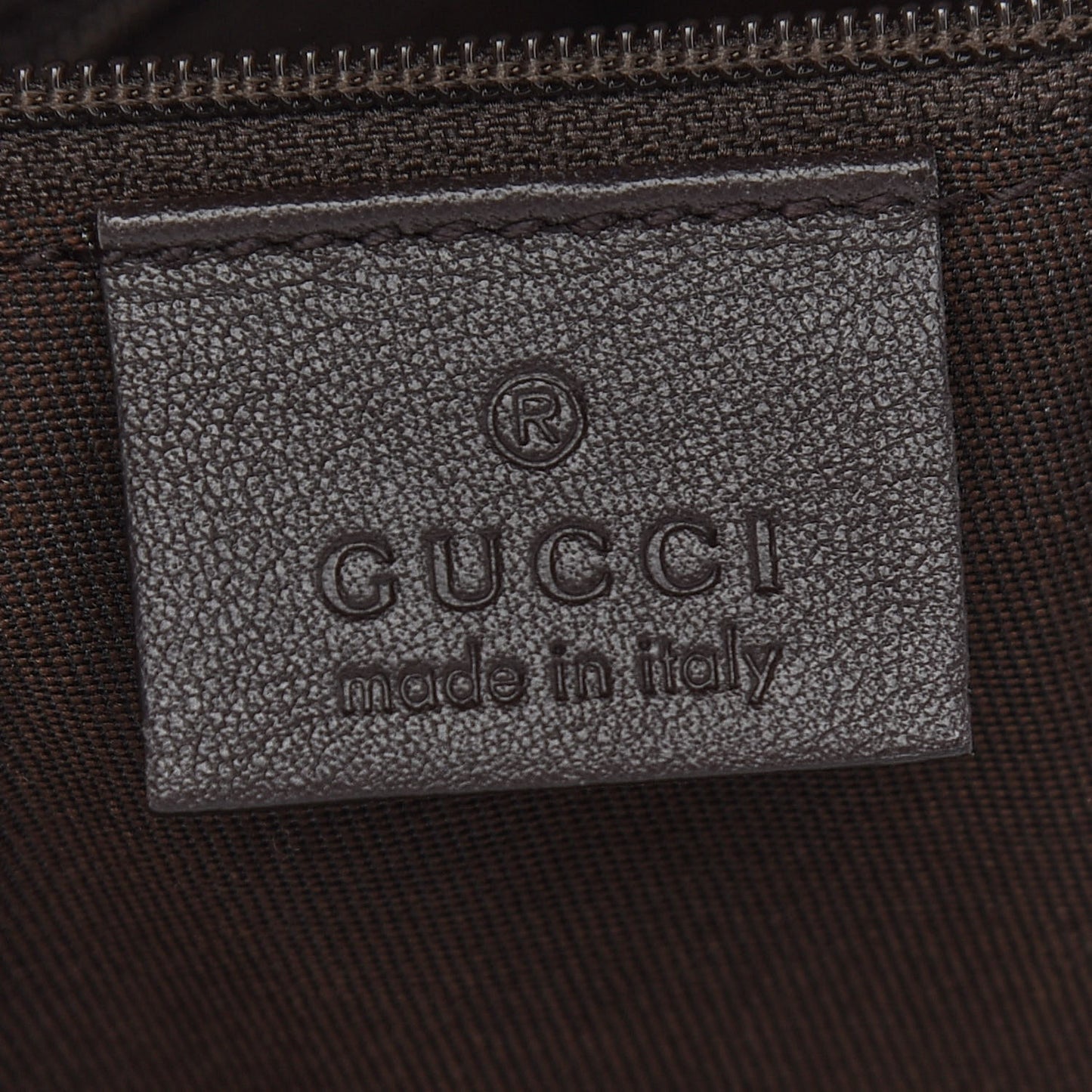 GG Supreme Monogram Medium Joy Tote Dark Brown