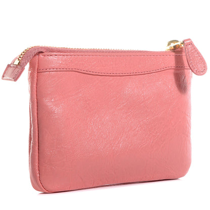 Balenciaga Agneau Giant 12 Gold Hardware M Porte-Monnaie Coin Purse Rose Azalee 3 of 11