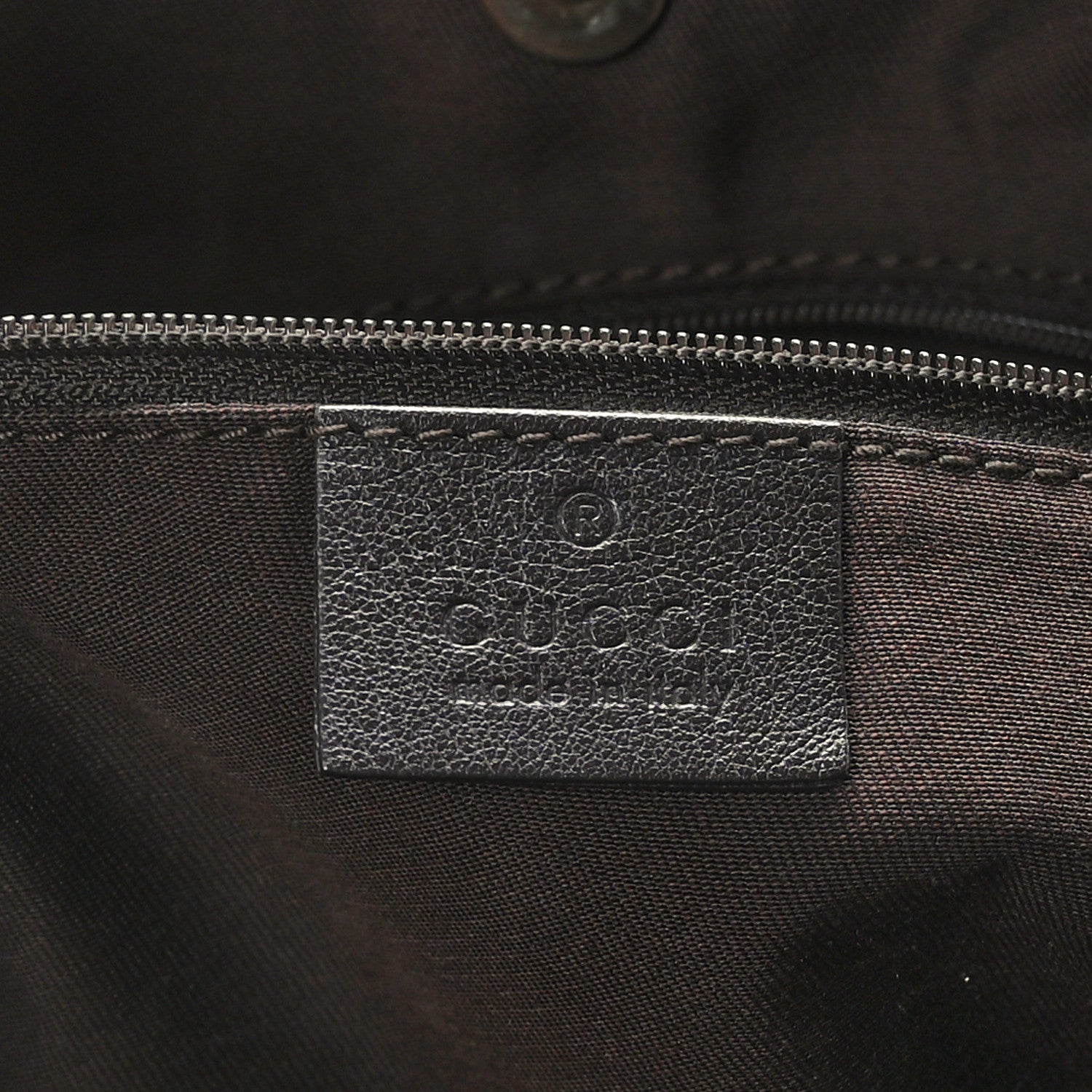 Gucci Monogram Medium New Britt Tote Brown 6 of 9