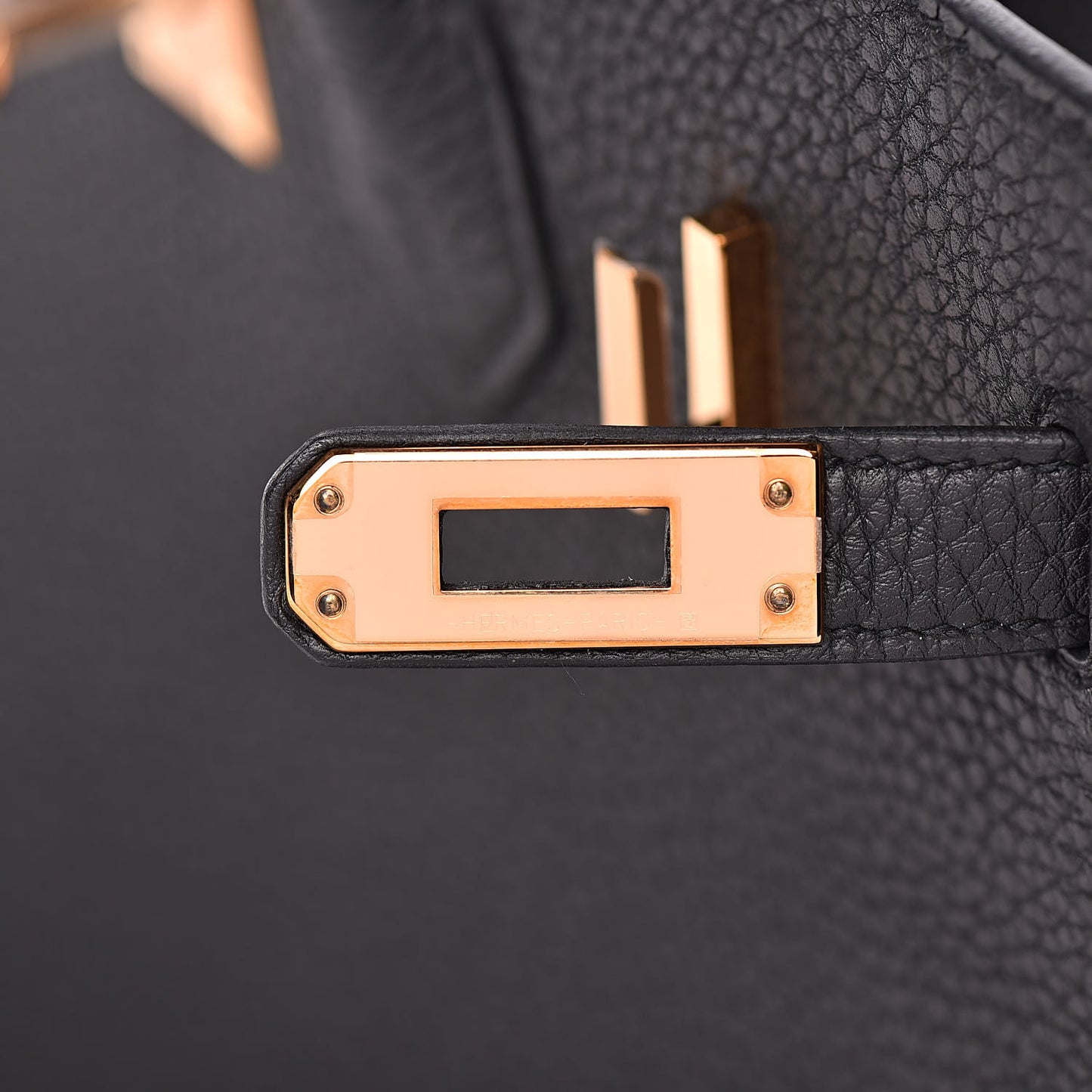 Togo Birkin 25 Black