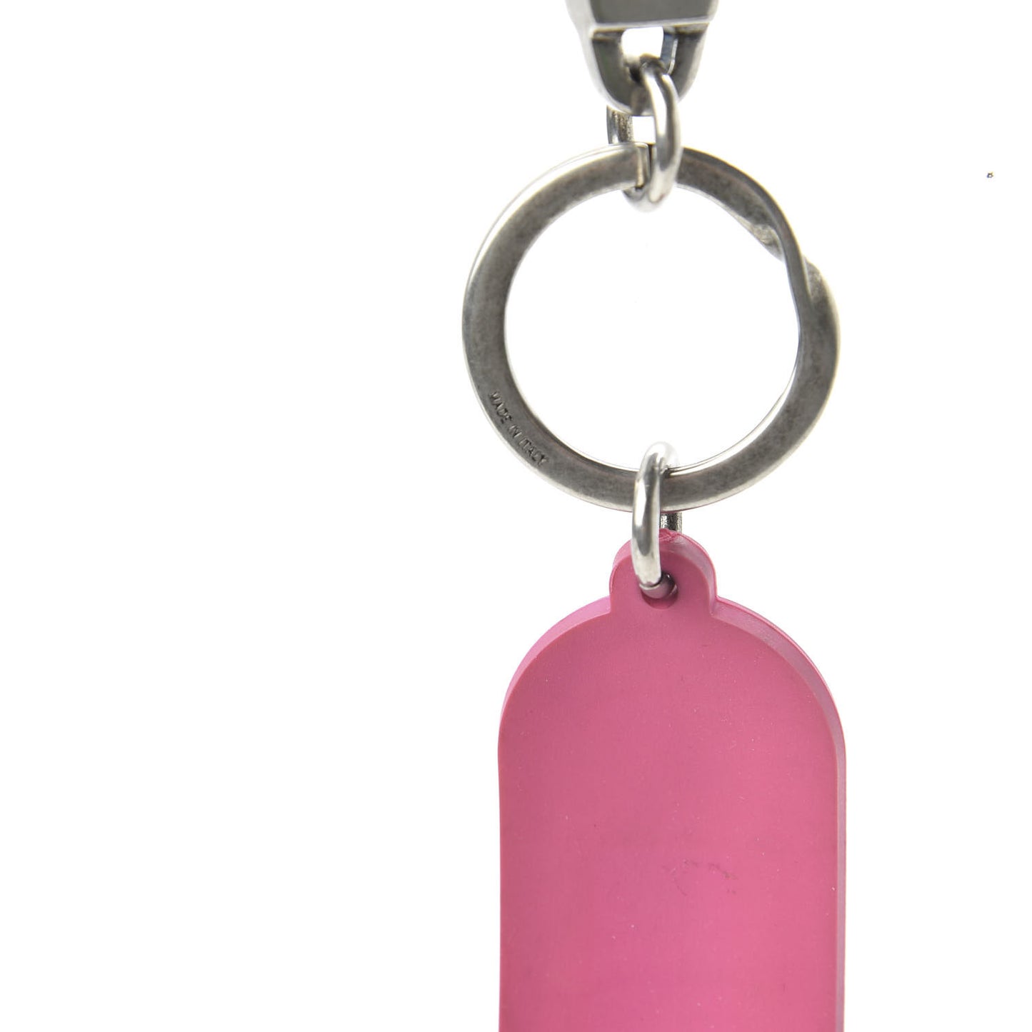 X SEGA Rubber Logo Key Chain Pink