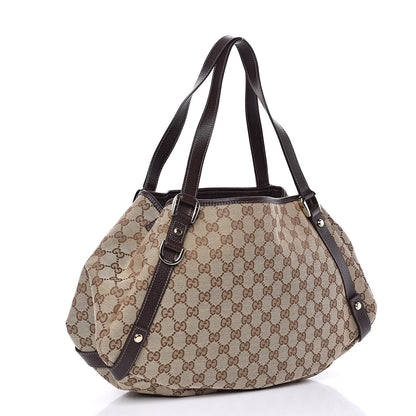 Gucci Monogram Medium Abbey Shoulder Bag Dark Brown 3 of 9