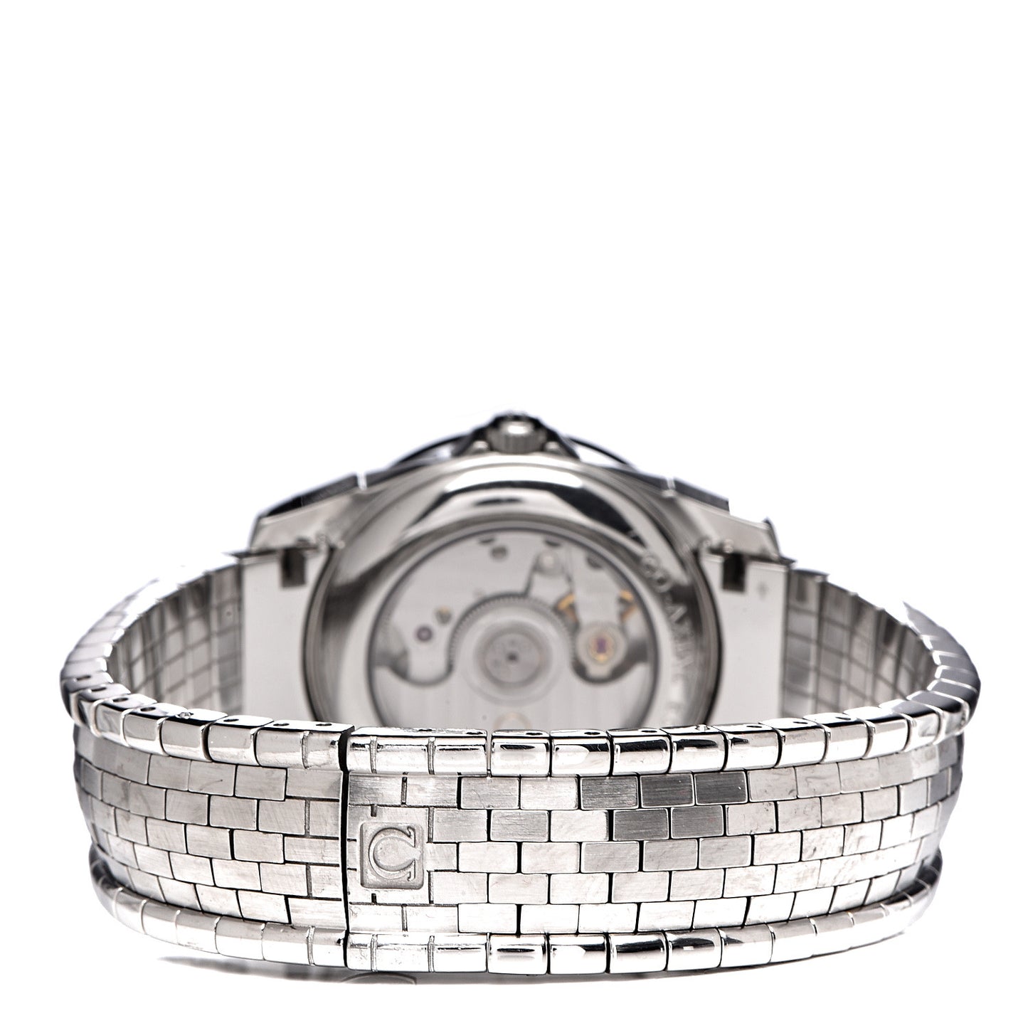 Stainless Steel Diamond Mother of Pearl 32mm De Ville Co-Axial Automatic Watch 4581.75.00