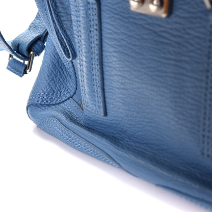 3.1 Phillip Lim 3.1 Textured Calfskin Medium Pashli Satchel Light Blue 12 of 14