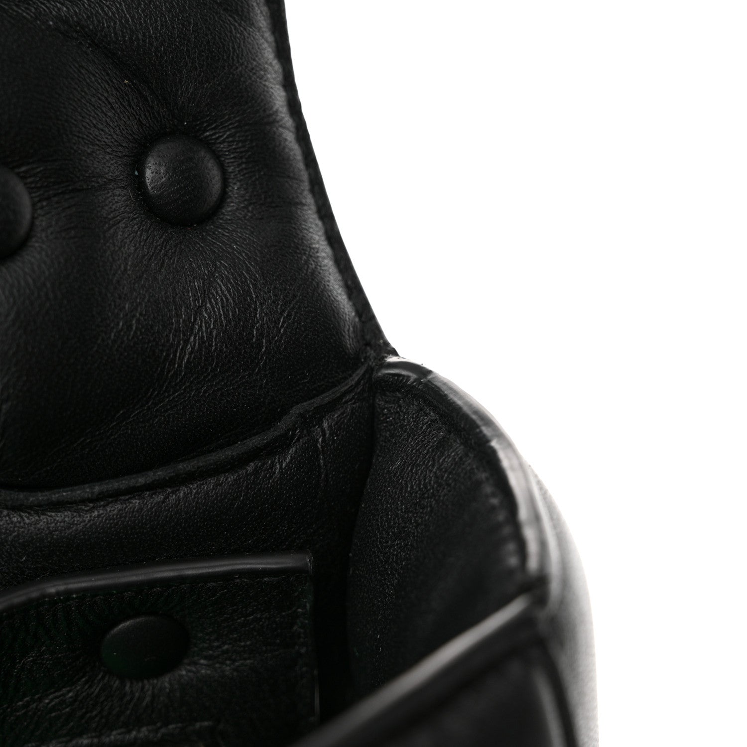 Bottega Veneta Lambskin Maxi Intreccio Padded Chain Cassette Crossbody Bag Black 11 of 11