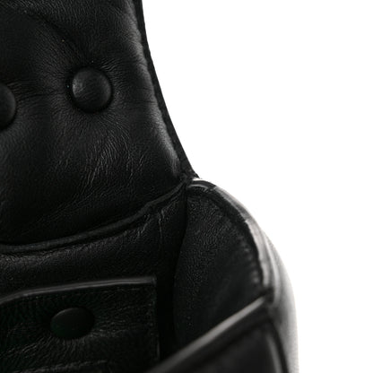 Bottega Veneta Lambskin Maxi Intreccio Padded Chain Cassette Crossbody Bag Black 11 of 11