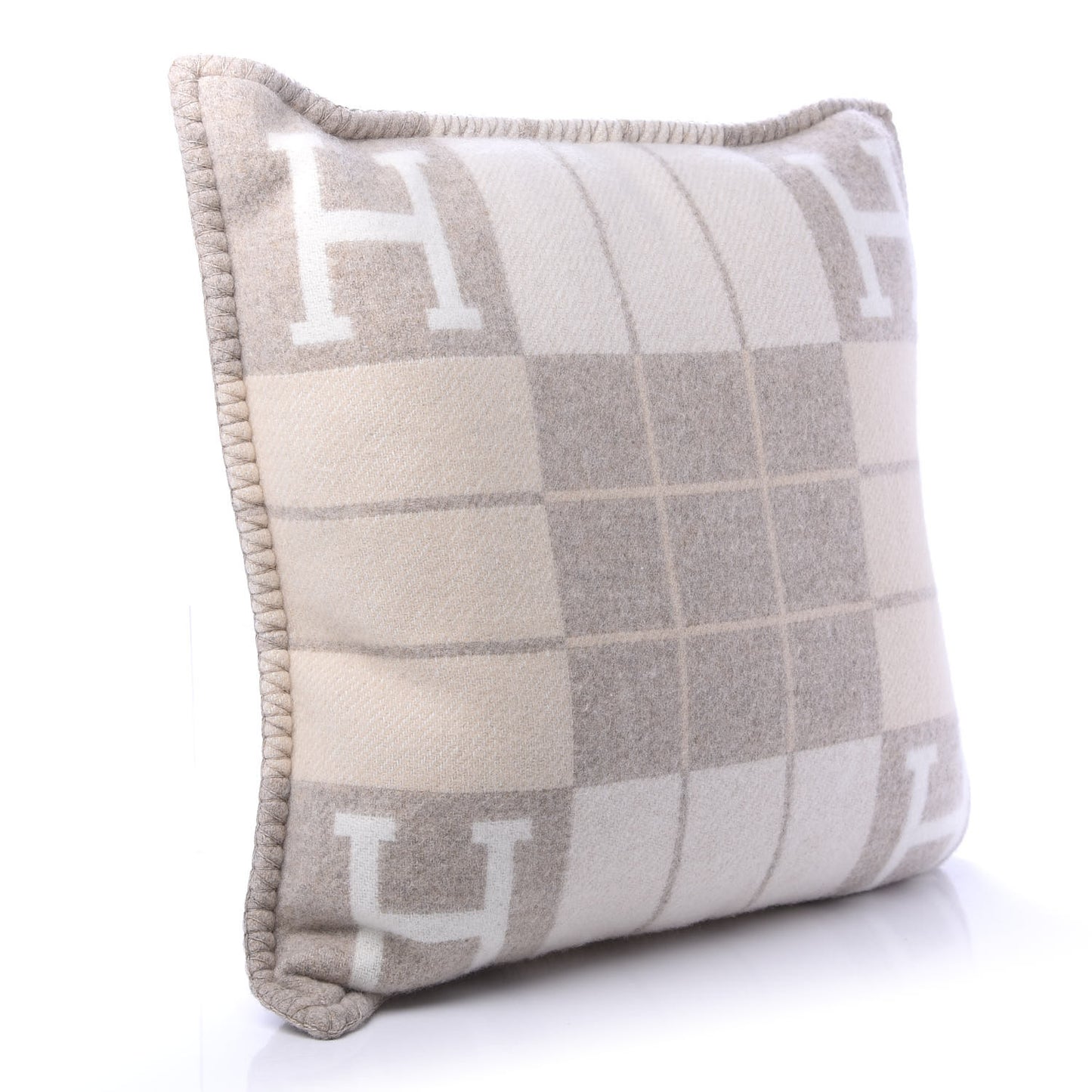 Wool Cashmere Avalon III Pillow PM Coco Camomille