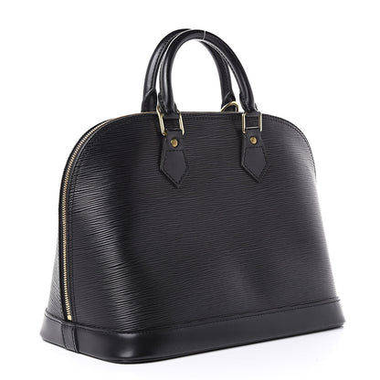 Louis Vuitton Epi Alma PM Black 3 of 12