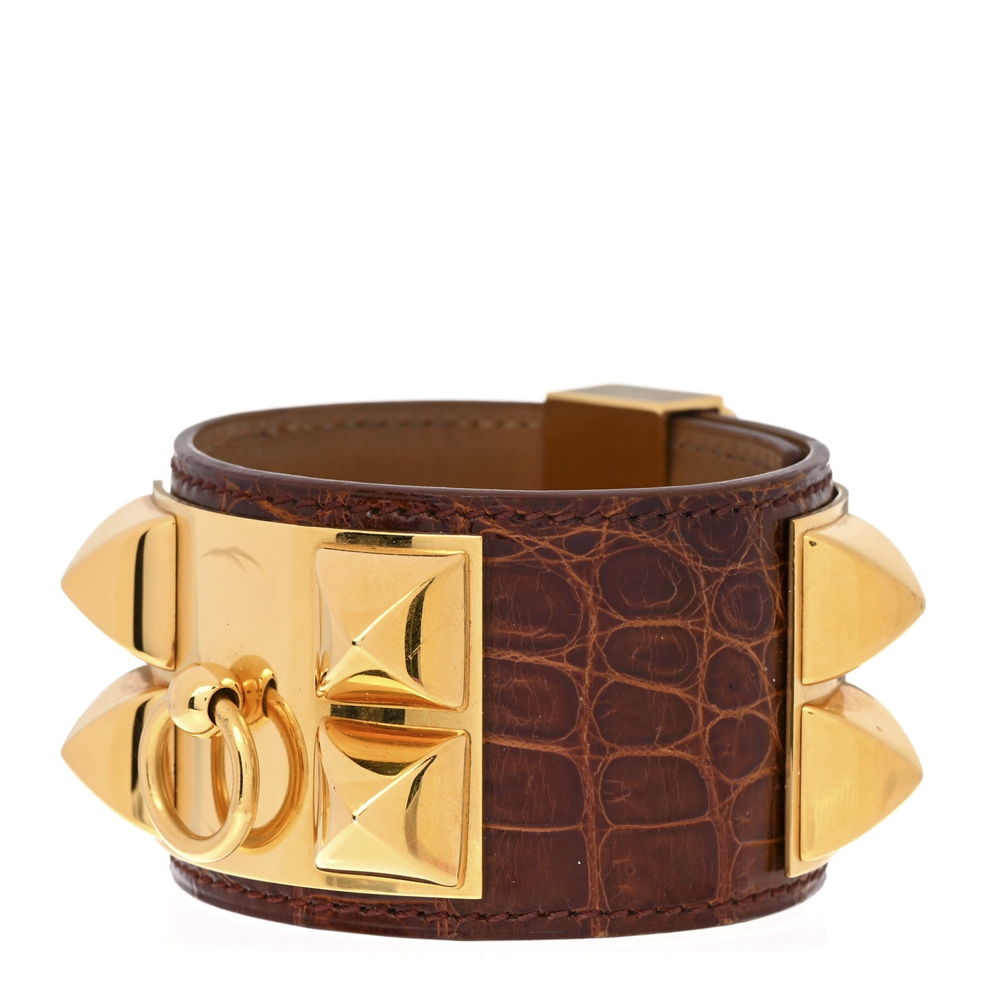 Shiny Niloticus Crocodile Collier De Chien CDC Bracelet S Miel