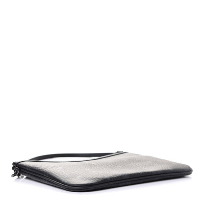 MCM Visetos Liz Shopper Tote Pouch Black 3 of 4