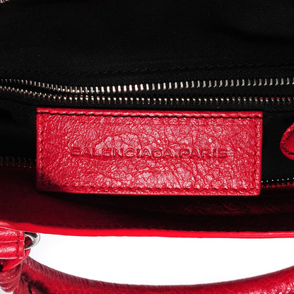Balenciaga Agneau Giant 12 Silver Hardware Town Rouge Coquelicot 5 of 12