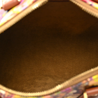 Louis Vuitton Metallic Monogram LV Garden Speedy Bandouliere 25 Gold 5 of 7