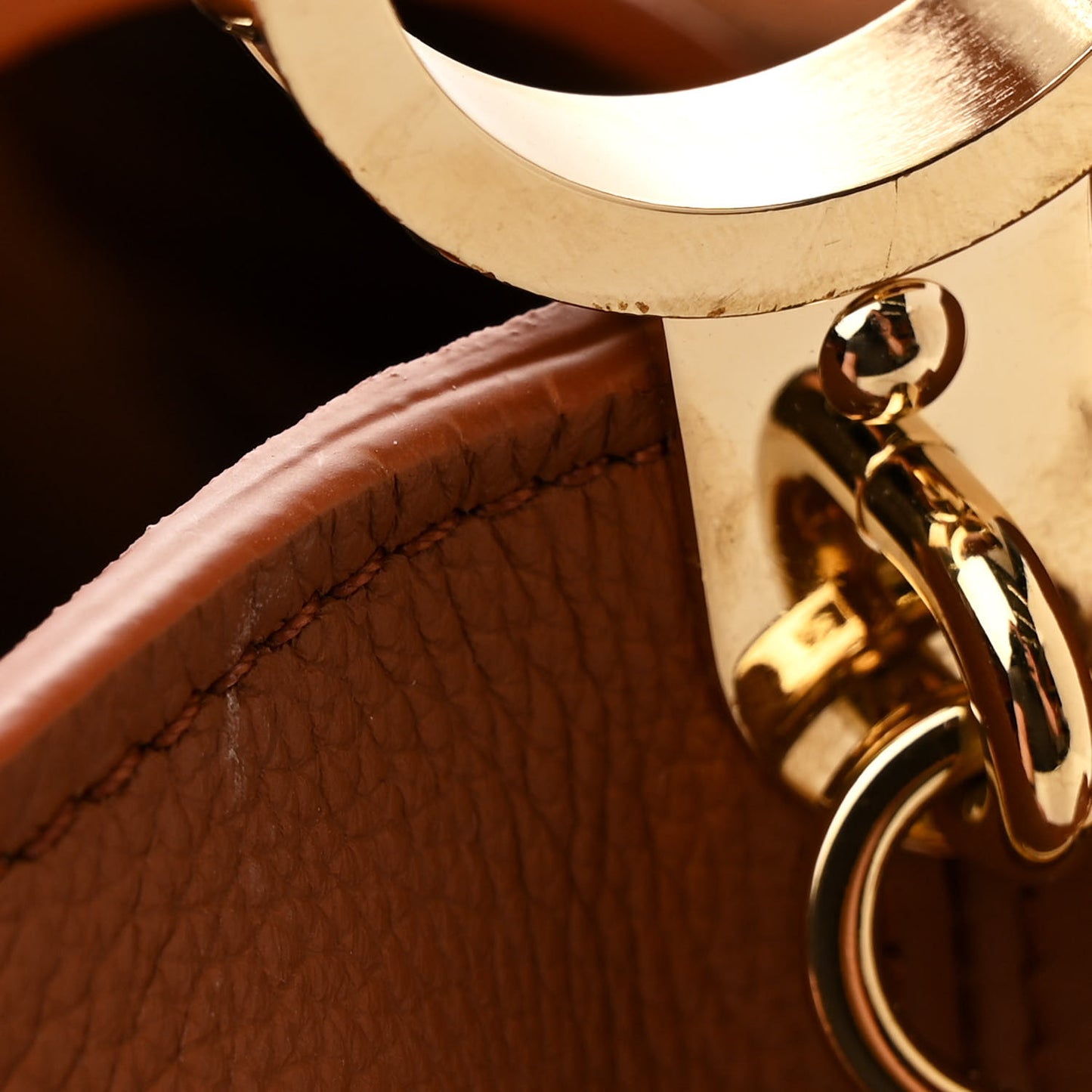 Taurillon Capucines GM Cognac