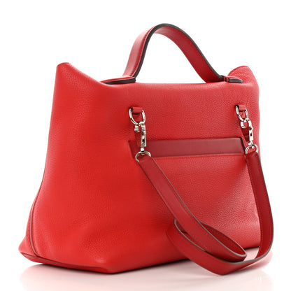 Hermes Taurillon Maurice Swift 24/24 29 Rouge De Coeur Rouge Piment 3 of 18